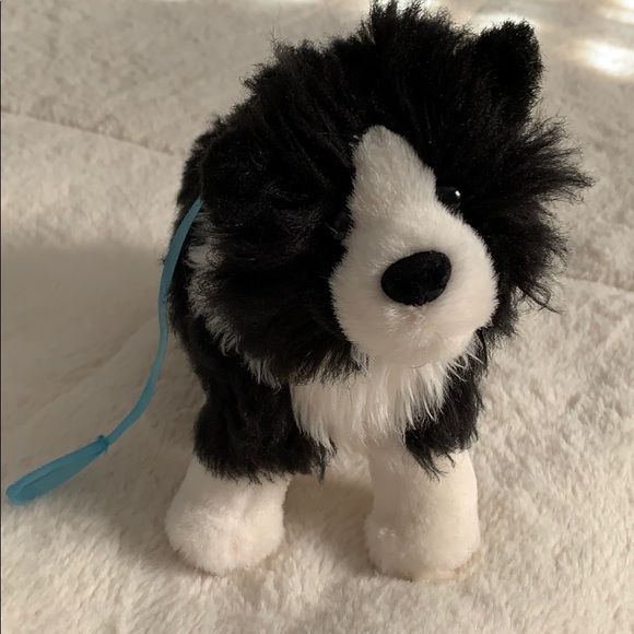 white dog doll